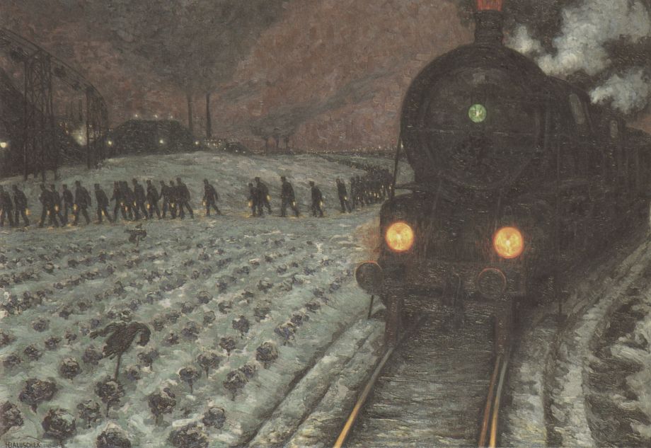 Hans_Baluschek_Zur_Grube_1914