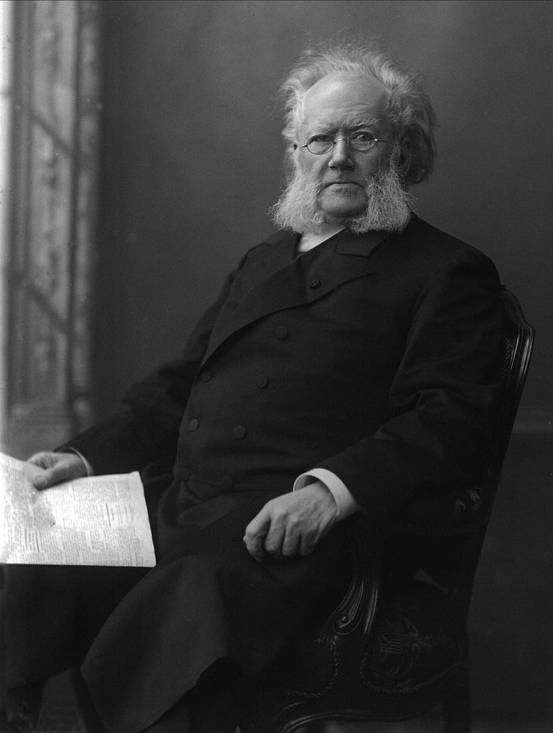 Henrik Ibsen, Porträt von Gustav Borgen, 1898